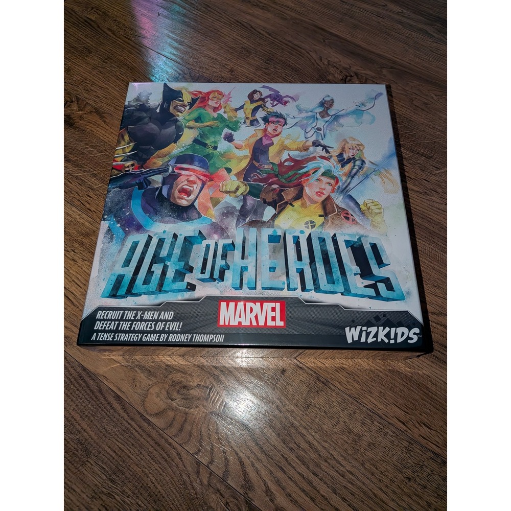 Marvel Age of Heroes Strategy Board Game WizKids X-Men Rodney Thompson New